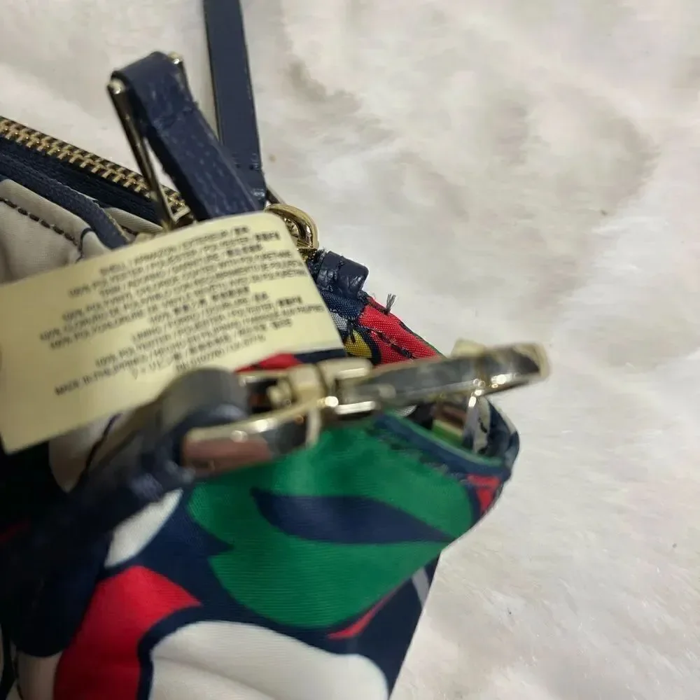 Kate Spade Dawn Breeze multi color Nylon Medium Satchel/Shoulder bag .